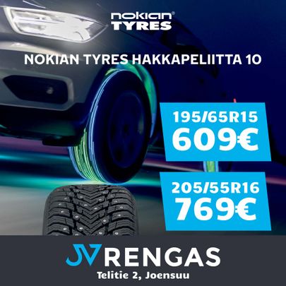 Nokian Tyres Hakkapeliitta 10 | Nastarengas